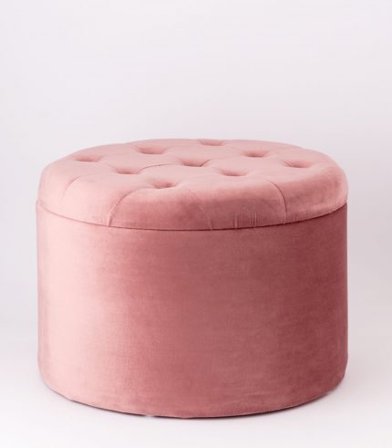 POUF CHESTER CAPITONNE TONDO IN VELLUTO ROSA CIPRIA.jpg