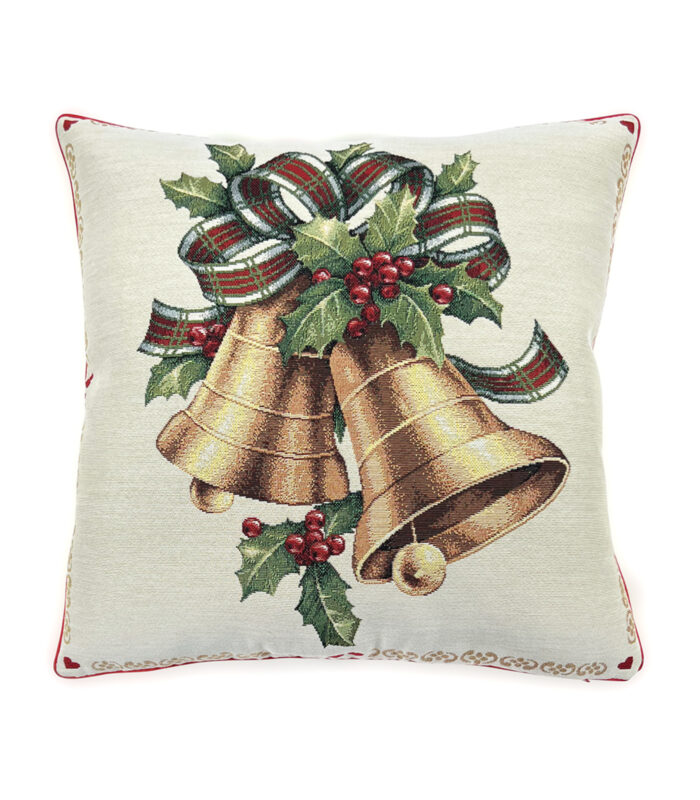 FODERINA ARREDO 40X40 CHRISTMAS BELLS FODERINA ARREDO 40X40 CHRISTMAS BELLS
