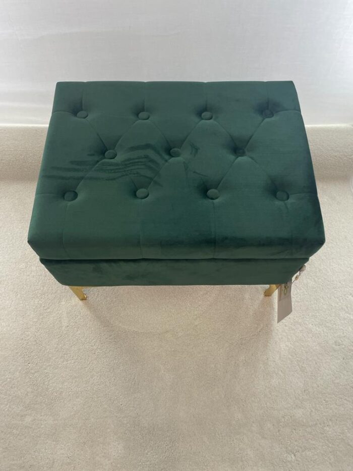pouf panca verde 2
