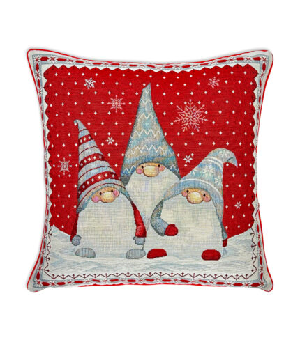 Foderina Arredo Natale Trio Di Gnomi