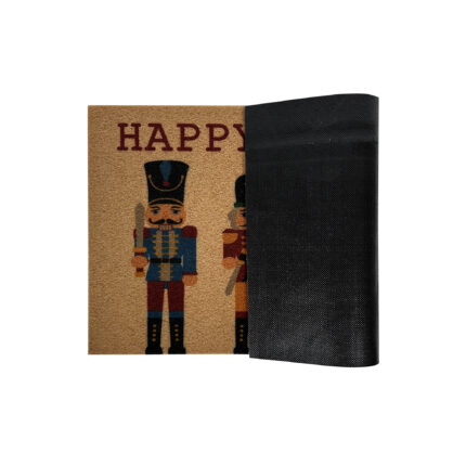 Tappeto Fuori Porta Natalizio Schiaccianoci