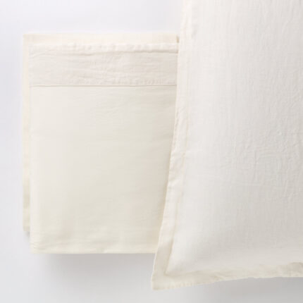 Lenzuola in Lino puro e raso . Completo letto Aman
