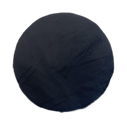 pouf tondo Sartoriale in Raso e Velluto , King