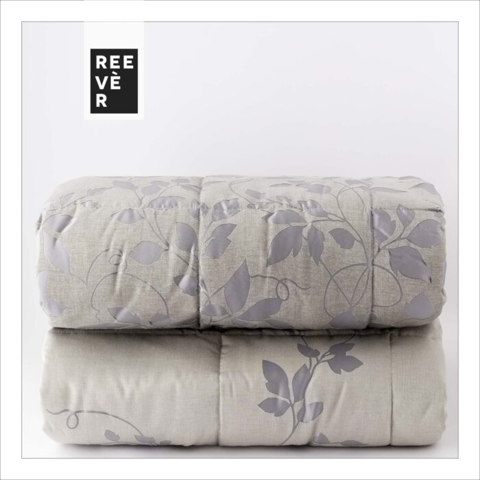 trapunta Matrimoniale in Raso e Devore' trapunta Matrimoniale in Raso e Devore'