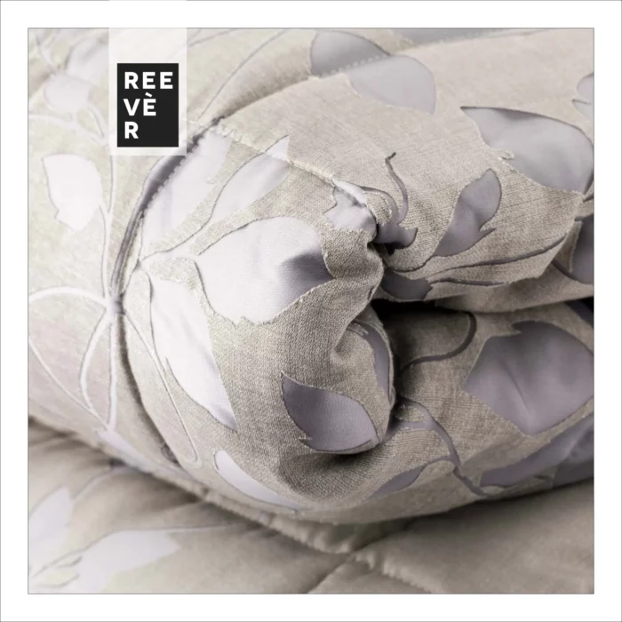 trapunta Matrimoniale in Raso e Devore' trapunta Matrimoniale in Raso e Devore'